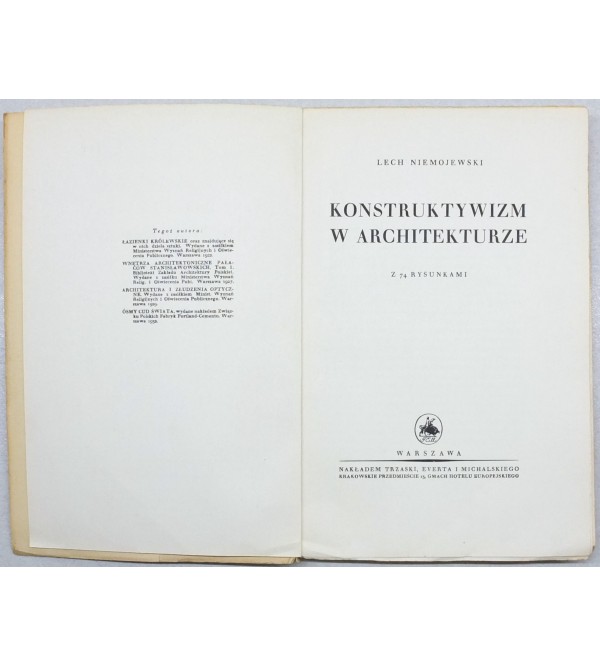 Konstruktywizm w architekturze (Constructivism in Architecture) [Research study]