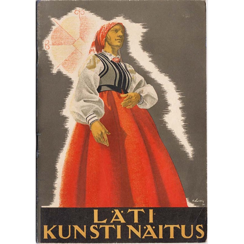 Läti kunstinäitus 18.XI - 13.XII.1936, Kunstihoone (Latvian Art Exhibition Nov. 18 - Dec. 13, 1936 Tallinn Art Hall) [Exhibition Catalog]