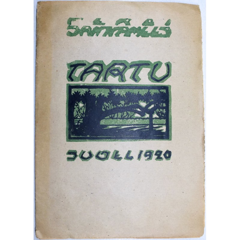 Tartu suvel 1920 (Tartu in Summer 1920) [Ten Linocut Prints Folder]